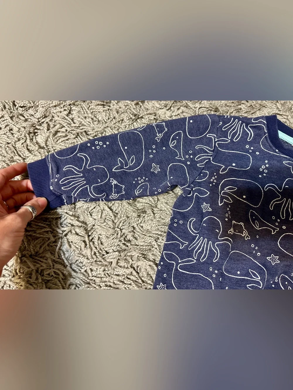 Gymboree Navy Sea Creatures Sweatshirt